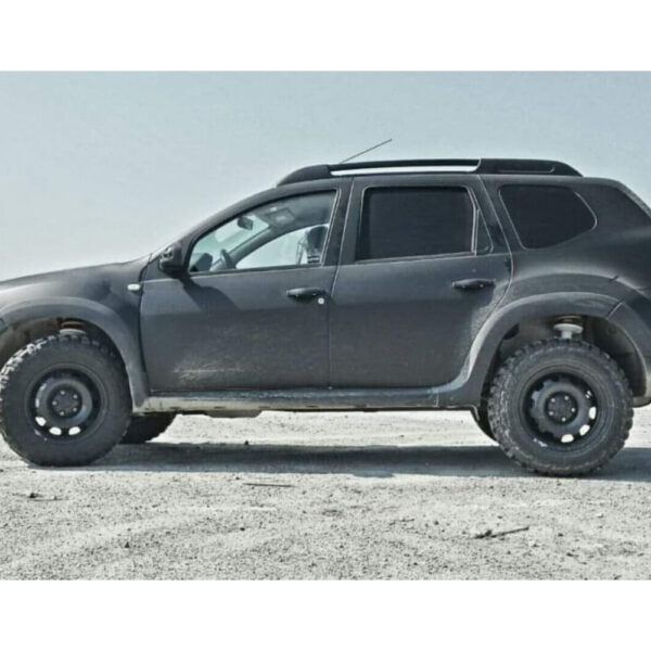 Kit complet suspensie IRONMAN 4X4 +35 mm cu amortizoare NitroGas și kit coborâre motor – Dacia Duster 1 și 2 Diesel 4x4 (2010-2023)