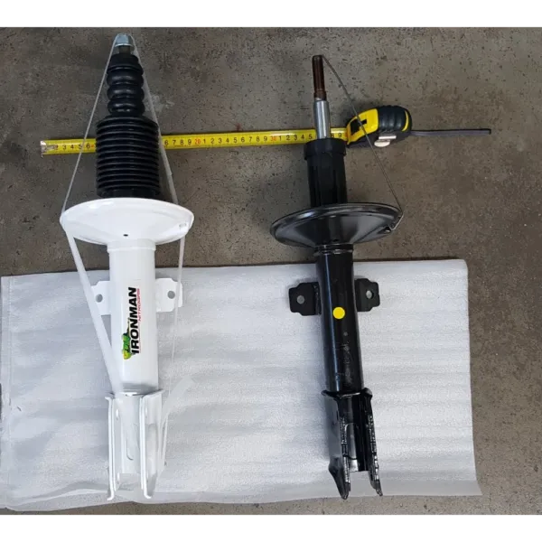 Kit complet suspensie IRONMAN 4X4 +35 mm cu amortizoare NitroGas și kit coborâre motor – Dacia Duster 1 și 2 Diesel 4x4 (2010-2023)
